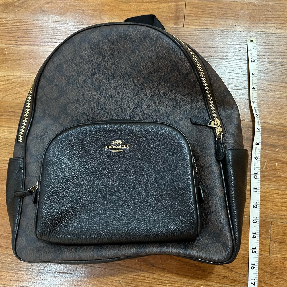 Beautiful classic coach backpack